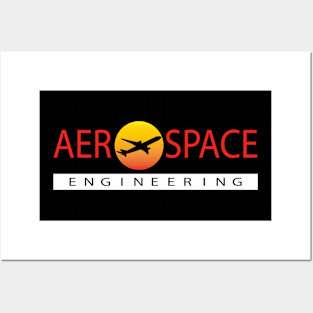 Aerospace engineering aircraft engineer Posters and Art